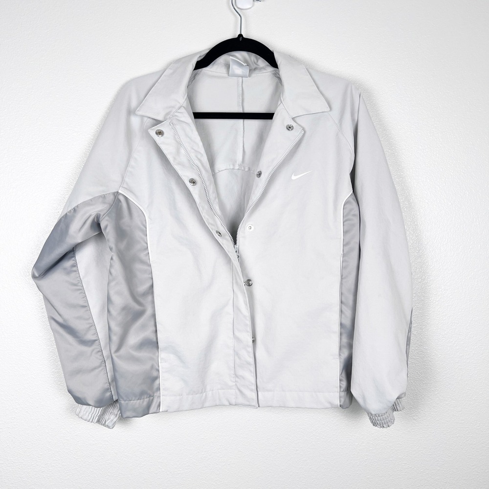 Nike Women's Snap Front Jacket Sz M